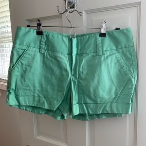 Alice + Olivia mint green shorts